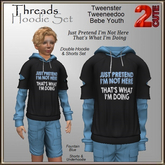Threads Hoodie Set [2cute] Just Pretend...