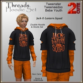 Threads Hoodie Set [2cute] Jack-O-Lantern Squad