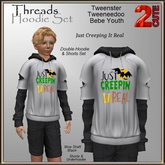 Threads Hoodie Set [2cute] Just Creeping It Real