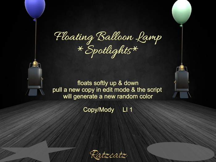.: RatzCatz :. Balloon Lantern *Spotlight* BOX