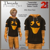 Threads Hoodie Set [2cute] Silly Ghost Face
