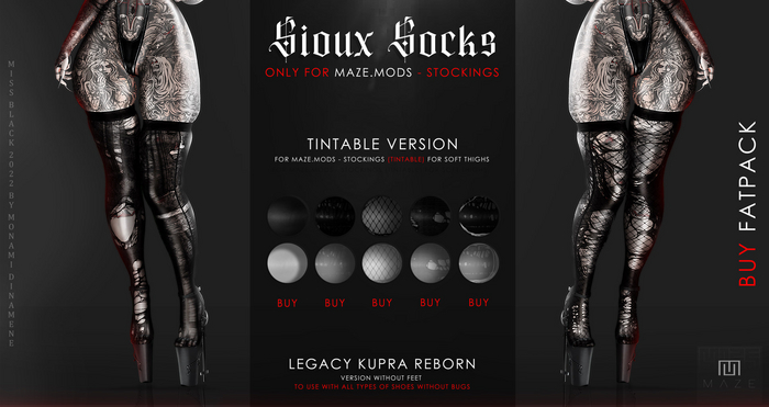 [BOX] MSB!- Sioux Socks - FATPACK [BOX] V2