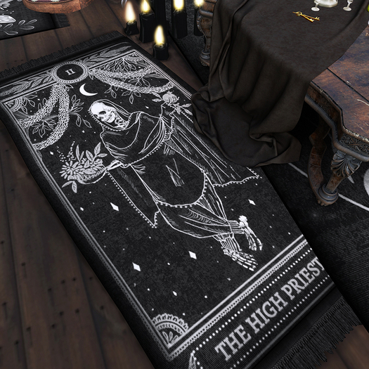 ..::Implings::.. Rug - High Priestess Tarrot