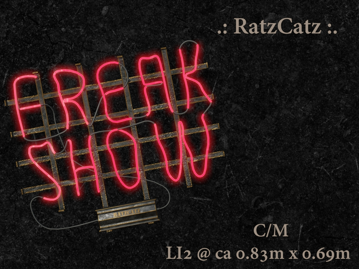 .: RatzCatz :. Halloween Neons *Freak Show*