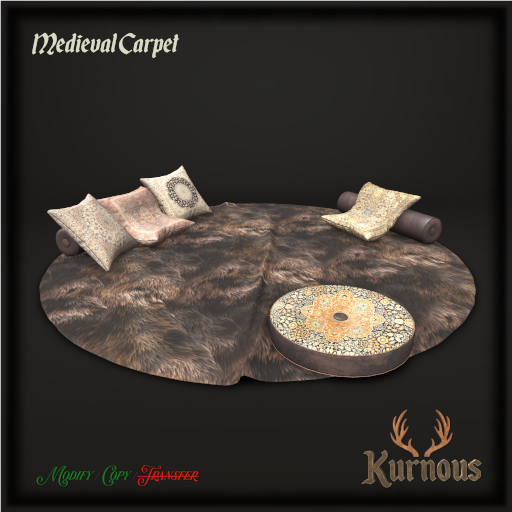 Kurnous ~ Medieval carpet Package