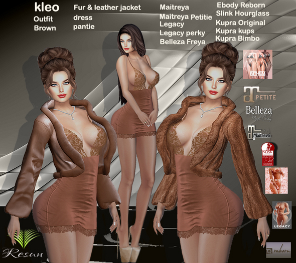 Res_kleo Outfit brown