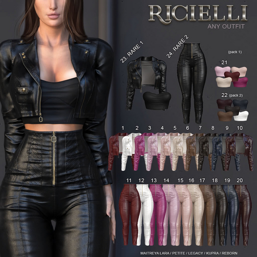 23. Ricielli - Any Outfit / Legacy 1 RARE