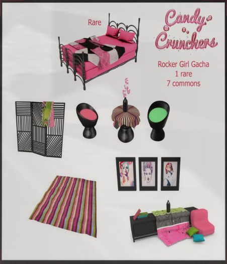 Candy Crunchers - Rocker Girl Divider