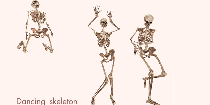 Woops! Dancing skeleton animesh