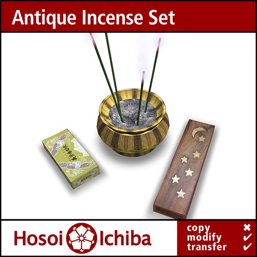 Discount - Antique Japanese Incense Set