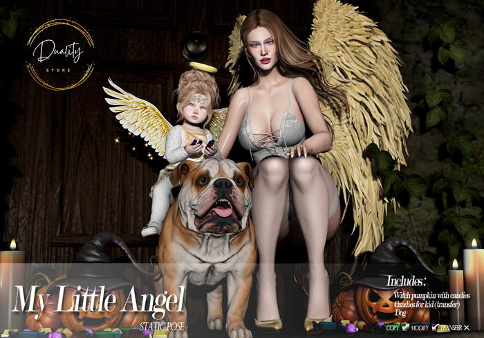 [DSt] My Little Angel - Static Pose w/props