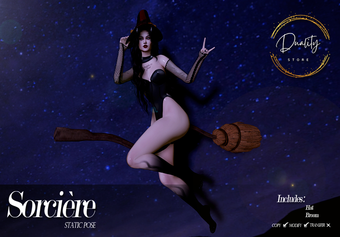 [DSt] Sorciere - Female Pose (WEAR)