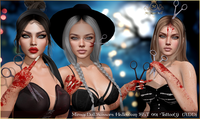 MirageDoll.Scissors Halloween SET 001