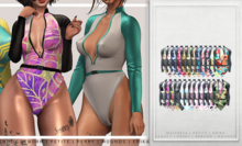 [Aleutia] Keshi Wetsuit -  Camo Patterns