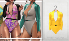 [Aleutia] Keshi Wetsuit -  Mustard Yellow