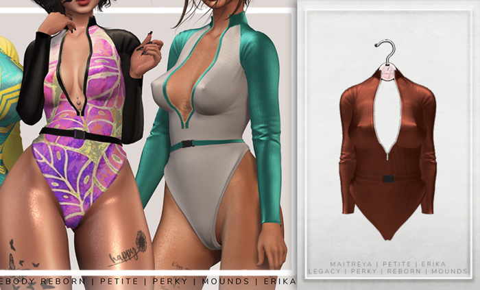 [Aleutia] Keshi Wetsuit -  Rust