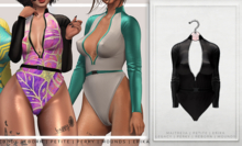 [Aleutia] Keshi Wetsuit -  Black