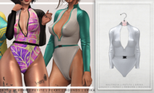 [Aleutia] Keshi Wetsuit -  White