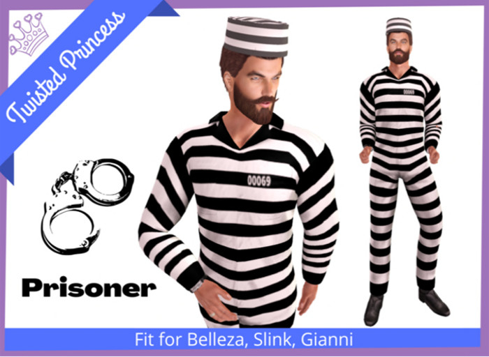 TP - Prison  Costume mens 