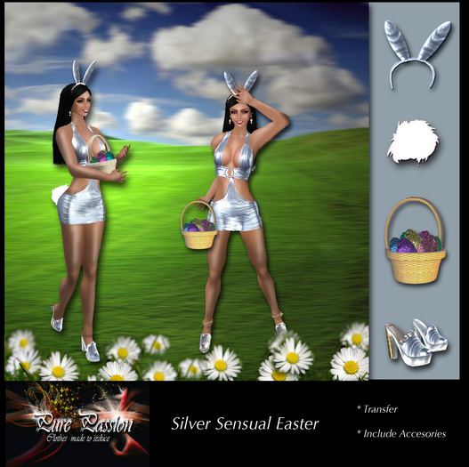 Silver Easter Dress (boxed)