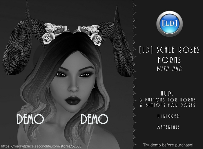 DEMO [LD] Scale Roses Horns
