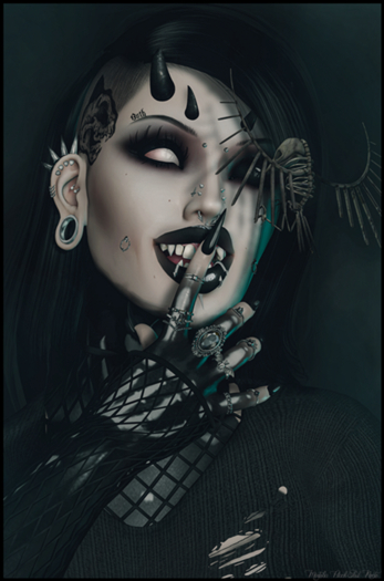 BlackSoul Poses ~ Ssshhhh, i am innocent