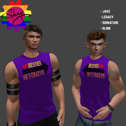 Bestie Tank Purple