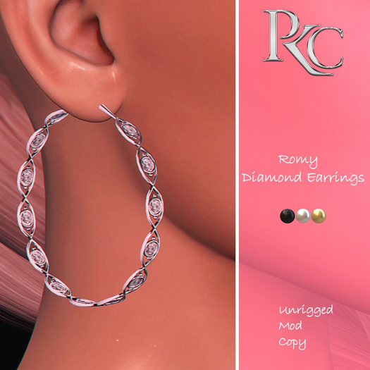 *PKC* Romy Diamond Earrings