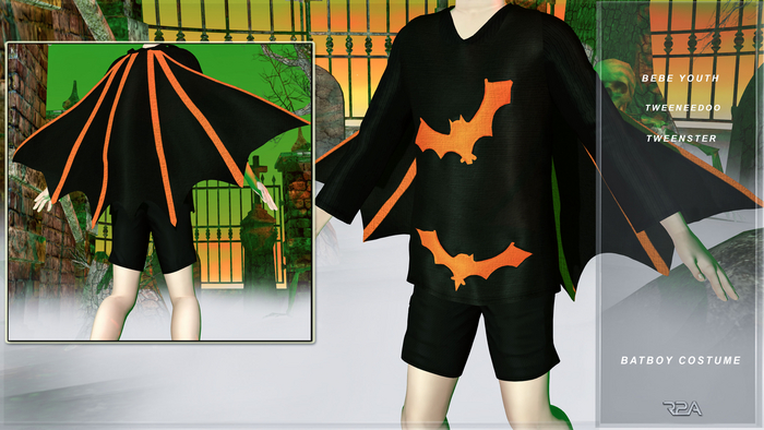 R2A- BATBOY COSTUME