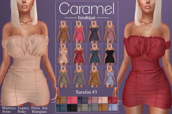 Caramel boutique Sarafan dress HUD 3