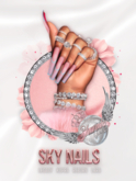 SHARDE $ Sky Nails