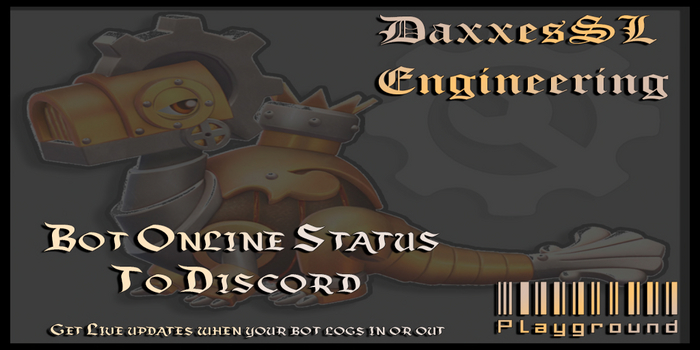 [DaxedSL] SmartBots Playground Script - Bot Status To Discord