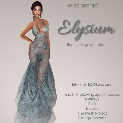Wild Orchid Elysium Blue