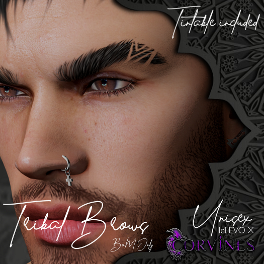 ~Corvines~ Tribal Brows ~