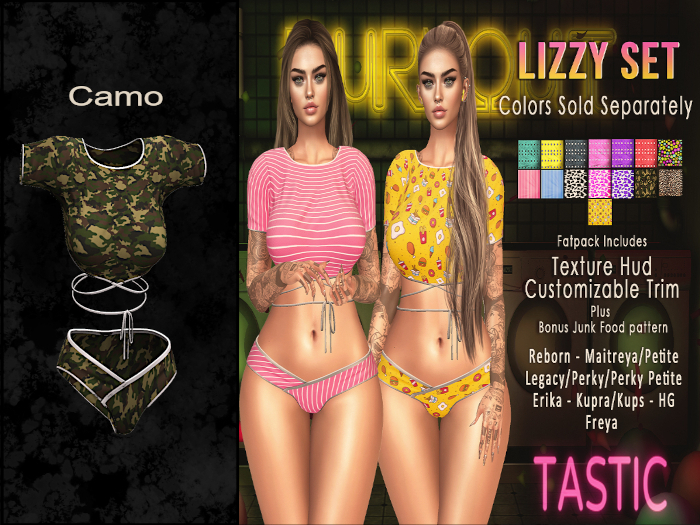 Tastic-Lizzy Set Camo