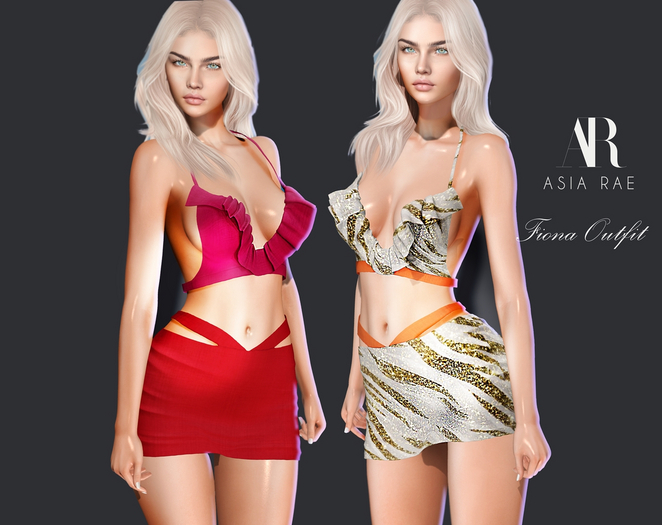 {Asia Rae} Fiona Outfit {FATPACK}