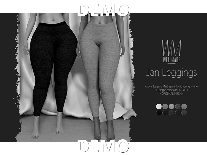 [WellMade] Jan Leggings DEMO