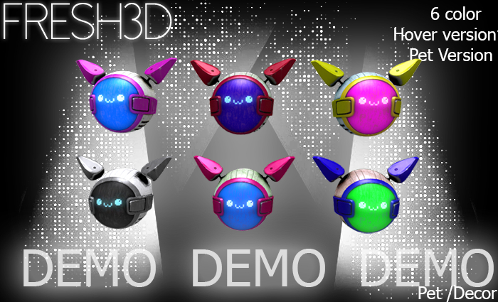 FRESH3D Cute Bot DEMO