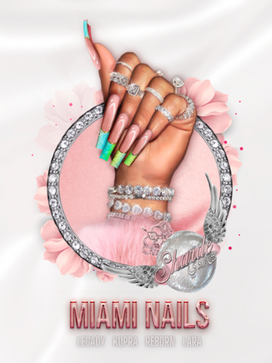 SHARDE $ Miami Nails