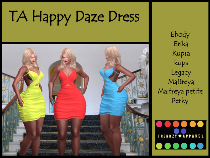 TA Happy Daze Dress
