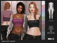 MOoH! Nina vest sheer (Add)