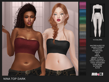 MOoH! Nina top dark (Add)