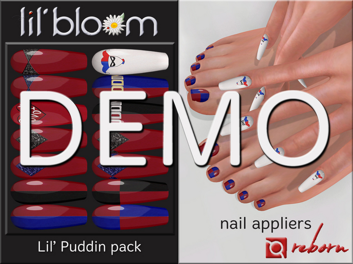 {LB} eBODY - REBORN nail HUD::DEMO Lil' Puddin