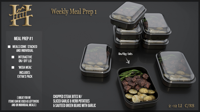 Chef Hill. Meal Prep#1 Mega.Meal 
