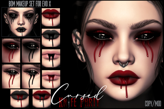 Knife Party // Cursed // Makeup Set // Evo X // DEMO
