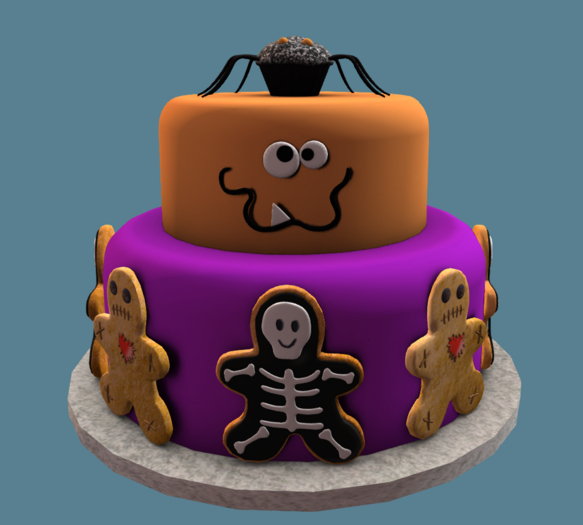 1. NACH Halloween Cake RARE