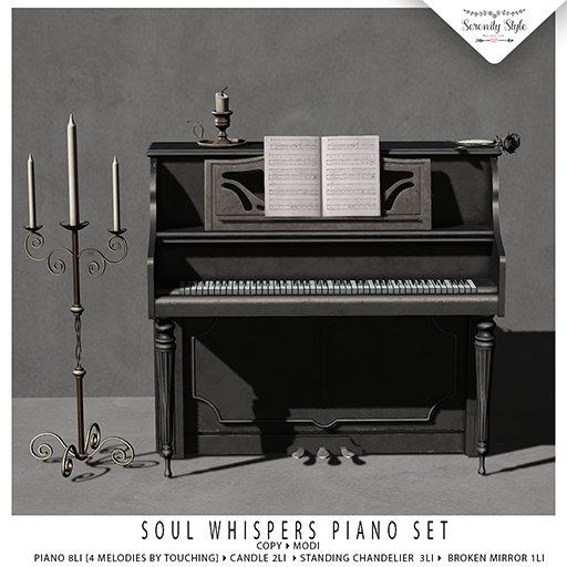 Serenity Style- Soul Whispers Piano set  