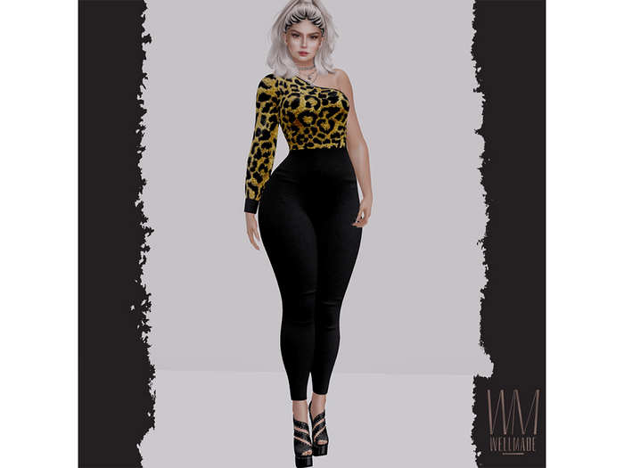 [WellMade] Lu Jumpsuit Yellow