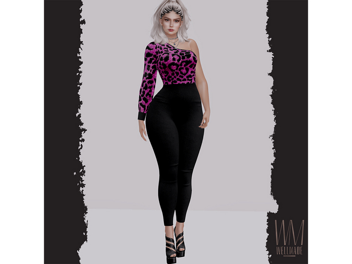 [WellMade] Lu Jumpsuit Pink