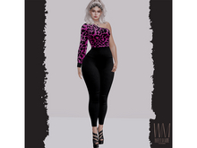 [WellMade] Lu Jumpsuit Pink